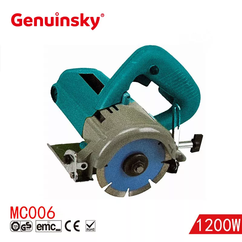 Pemotong marmar 110mm dengan pemegang sampingan 900W