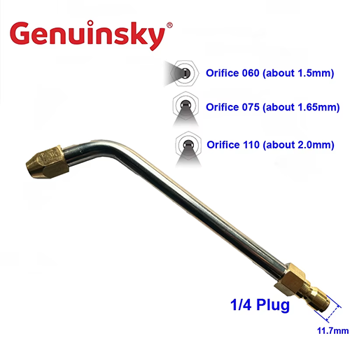 Nozzle aci bengkok
