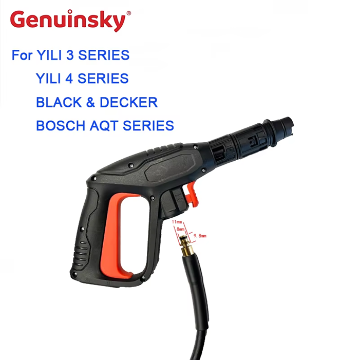 Pistol semburan tekanan tinggi untuk siri Yili 3/4, B dan D, dan siri Bosch AQT