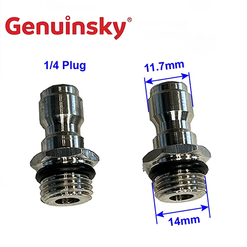 palam cepat keluli tahan karat 1/4 inci